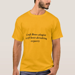 Machen Sie Beer.ologist, Handwerksbier trinkendes T-Shirt
