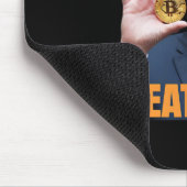 Machen Sie Bitcoin wieder groß, Funny Trump Bitcoi Mousepad (Ecke)