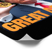 Machen Sie Bitcoin wieder groß, Funny Trump Bitcoi Poster (Ecke)