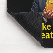 Machen Sie Bitcoin wieder groß Trump Bitcoin Crypt Mousepad (Ecke)
