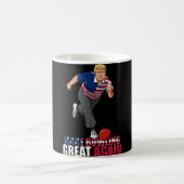 Machen Sie Bowling wieder groß - Funny Trump Bowli Kaffeetasse (Mittel)