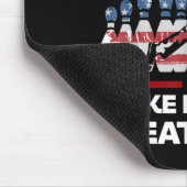 Machen Sie Bowling wieder großartig Trump - US-Fla Mousepad (Ecke)