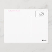 Machen Sie Bubblegum und Sonnenschein weiter Postkarte (Rückseite)