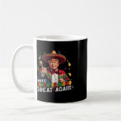 Machen Sie Cinco De Mayo Great wieder lustige mexi Kaffeetasse (Links)