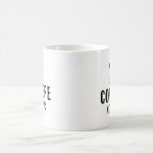 machen Sie covfefe nicht Krieg Kaffeetasse (Mittel)
