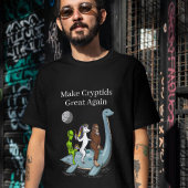 Machen Sie Cryptids wieder groß T-Shirt Alien Unic