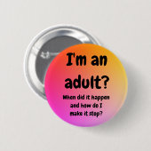 Machen Sie damit Schluss Button (Vorne & Hinten)