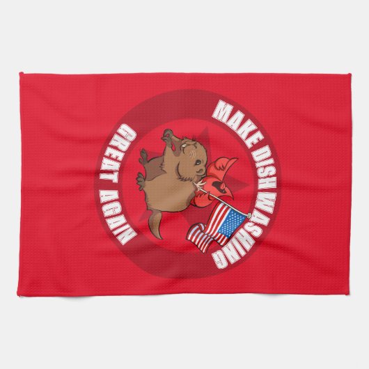 Machen Sie das Geschirrspülen wieder zum großen Re Geschirrtuch (Horizontal)