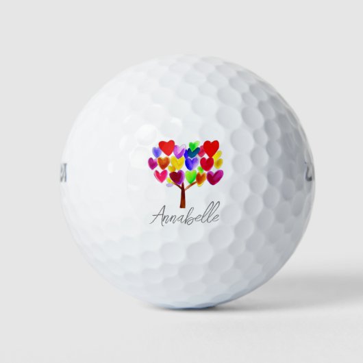 Machen Sie das Kunstwerk Ihres Kindes oder Zeichn  Golfball (Vorderseite)