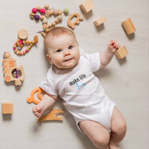 Machen Sie das Leben Spaß Baby Bodysuit Strampler