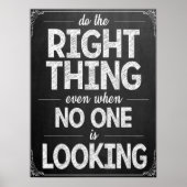 Machen Sie das passende Klassenzimmer-Poster Poster (Vorne)