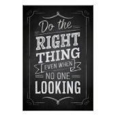 Machen Sie das richtige Poster (Vorderseite)