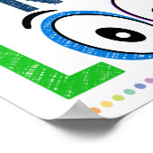 Machen Sie das richtige Rainbow-Klassenposter Poster (Ecke)