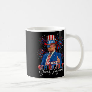 Machen Sie den 4. Juli wieder groß Patriotische Fe Kaffeetasse