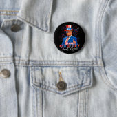 Machen Sie den 4. Juli wieder groß Patriotisches F Button (Beispiel)