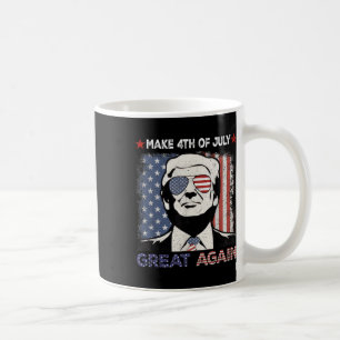 Machen Sie den 4. Juli wieder großartig Trump Männ Kaffeetasse