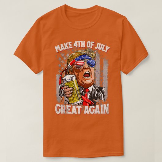 Machen Sie den 4. Juli wieder sehr lustig   (2)  T-Shirt (Design vorne)