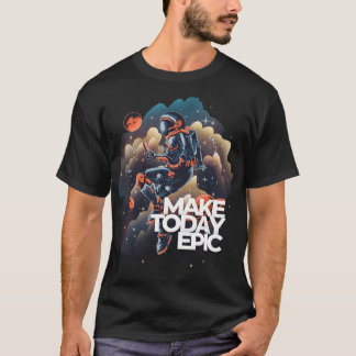 Machen Sie den epischen Astronauten heute zum Floa T-Shirt