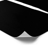 Machen Sie den Himmel voll - vorne und hinten Poster (Ecke)