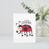 Machen Sie den Jitter Bug Postkarte (Stehend Vorderseite)