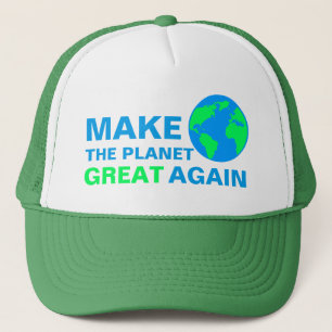 Machen Sie den Planeten wieder groß Truckerkappe