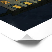 Machen Sie den Planeten wieder groß! UFO-Entführun Poster (Ecke)