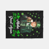 Machen Sie den Sankt Patrick's Day wieder groß, di Fleecedecke (Vorderseite (Horizontal))