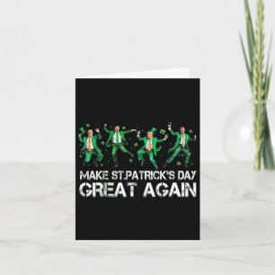 Machen Sie den Sankt Patrick's Day wieder groß, di Karte