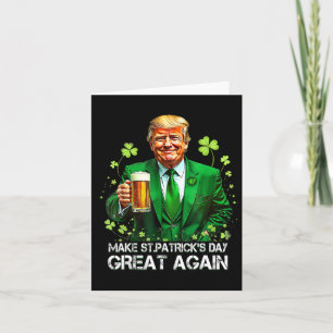 Machen Sie den Sankt Patrick's Day wieder groß, di Karte