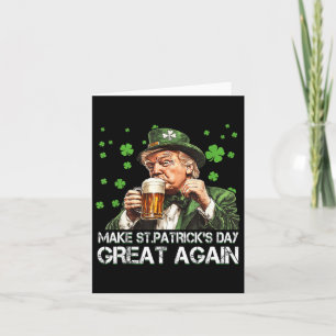 Machen Sie den Sankt Patrick's Day wieder groß, di Karte