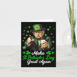 Machen Sie den Sankt Patrick's Day wieder groß, di Karte