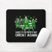 Machen Sie den Sankt Patrick's Day wieder groß, di Mousepad (Mit Mouse)