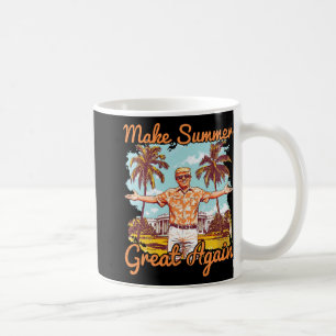 Machen Sie den Sommer wieder groß Donald Trump Url Kaffeetasse