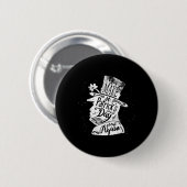 Machen Sie den St. Patrick's Day für Trump-Anhänge Button (Vorne & Hinten)