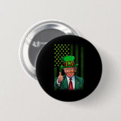 Machen Sie den St. Patrick's Day wieder großartig, Button (Vorne & Hinten)
