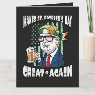 Machen Sie den St. Patrick's Day wieder großartig  Dankeskarte