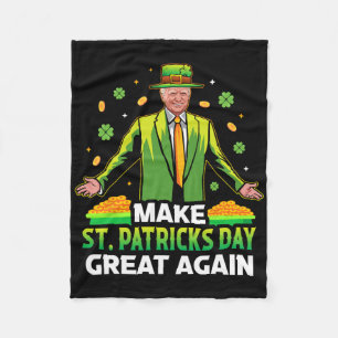 Machen Sie den St. Patrick's Day wieder großartig  Fleecedecke