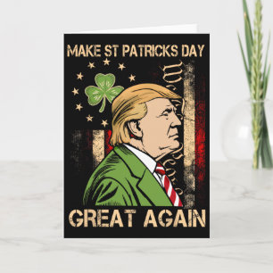 Machen Sie den St. Patricks Day wieder großartig, Karte