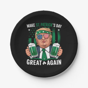 Machen Sie den St. Patrick's Day wieder großartig  Pappteller