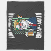 Machen Sie den St. Patricks Day wieder großartig S Fleecedecke (Vorderseite)
