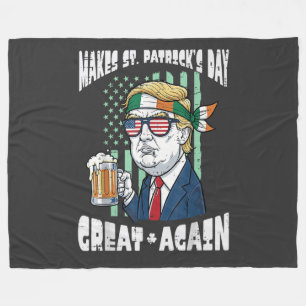 Machen Sie den St. Patricks Day wieder großartig S Fleecedecke