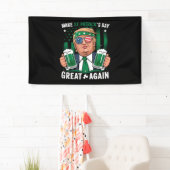 Machen Sie den St. Patrick's Day wieder zum großen Banner (Insitu)