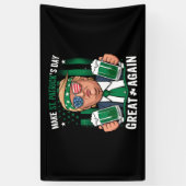 Machen Sie den St. Patrick's Day wieder zum großen Banner (Vertikal)