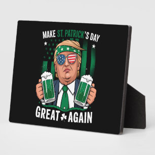 Machen Sie den St. Patrick's Day wieder zum großen Fotoplatte