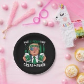 Machen Sie den St. Patrick's Day wieder zum großen Pappteller (Party)