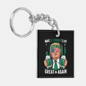Machen Sie den St. Patrick's Day wieder zum großen Schlüsselanhänger (Vorderseite links)
