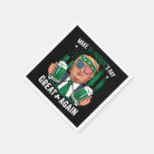 Machen Sie den St. Patrick's Day wieder zum großen Serviette (Ecke)