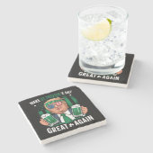 Machen Sie den St. Patrick's Day wieder zum großen Steinuntersetzer (Seitenansicht)