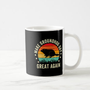 Machen Sie den Tag des Murmeltieres wieder groß Mu Kaffeetasse