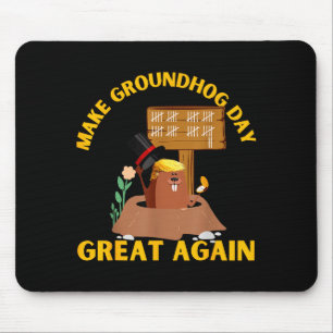 Machen Sie den Tag des Murmeltieres wieder großart Mousepad